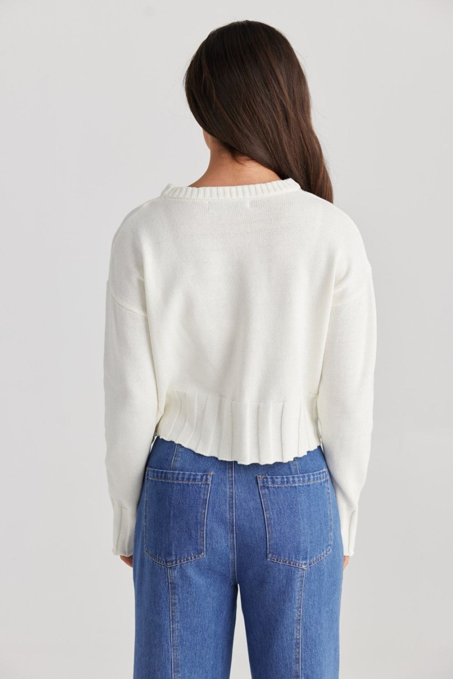 Knitwear & Jumpers | Daisy Says Zoe Knit - Ecru