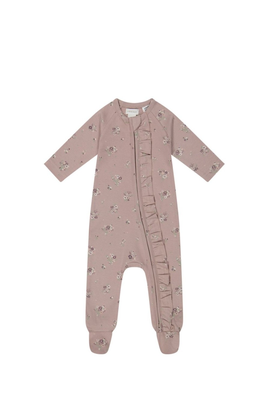 Clothing & Accessories | Jamie Kay Organic Cotton Melanie Onepiece - Lauren Floral Fawn