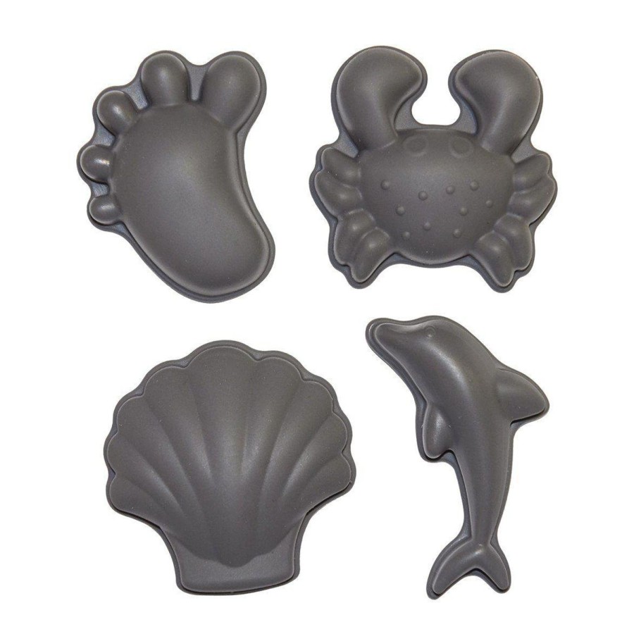 Toys | Scrunch Scrunch Sand Moulds - Anthracite Grey