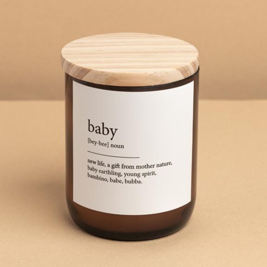 Nursery & Nurture | The Commonfolk Collective Dictionary Meaning Soy Candle - Baby Tulum