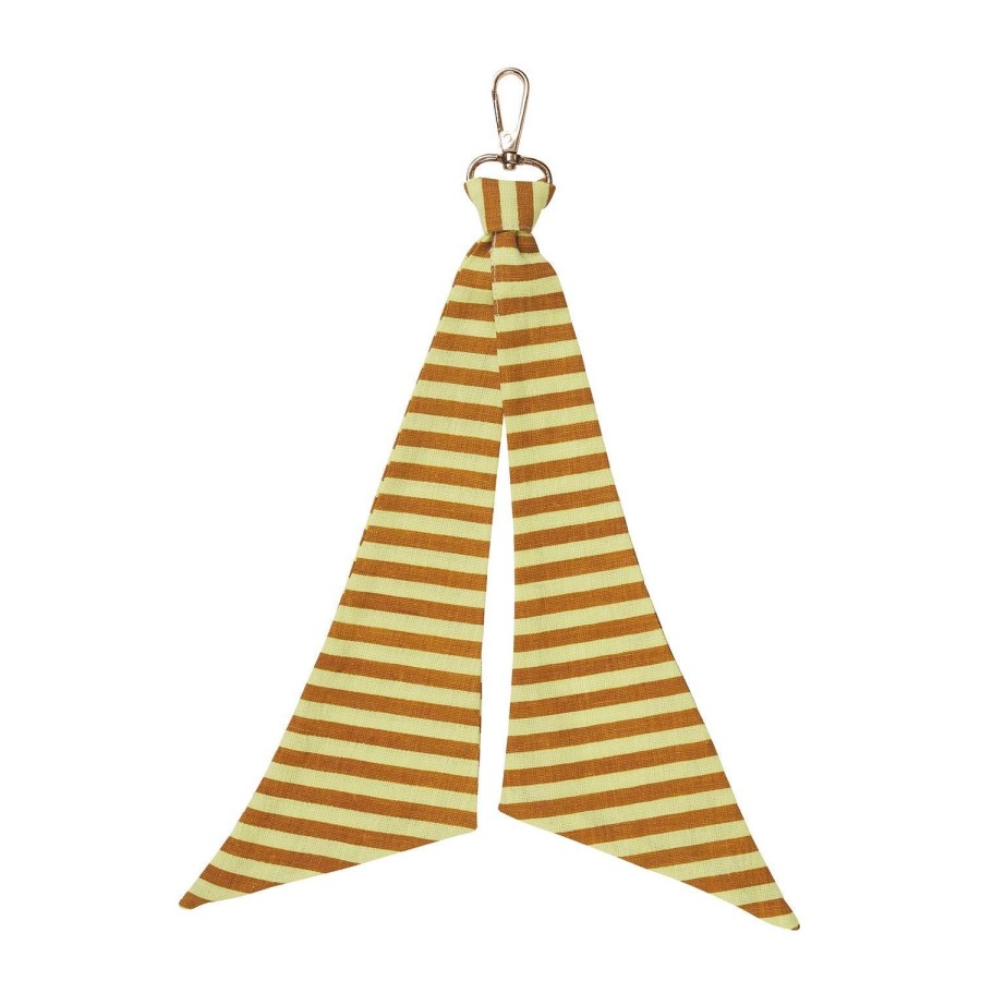 Keyrings | Sage & Clare Leyland Bandana Key Ring - Splice Stripe