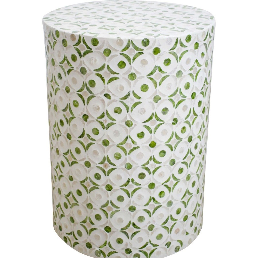 Furniture | Lavida Table Stool Pistachio & Ivory