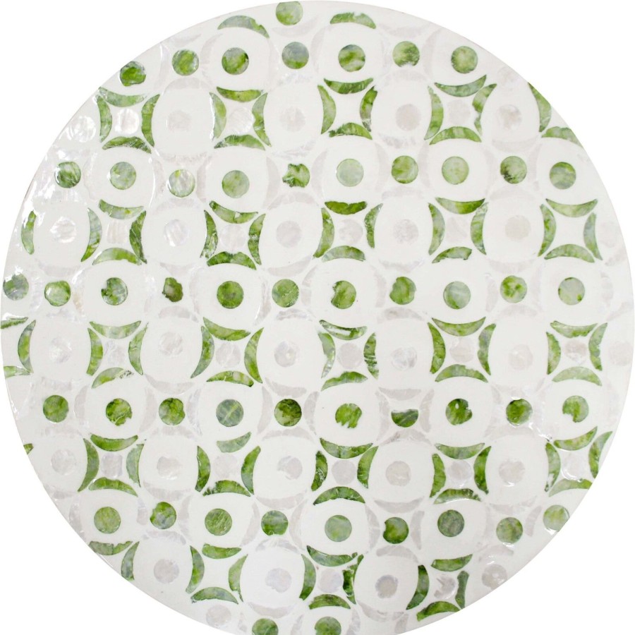 Furniture | Lavida Table Stool Pistachio & Ivory