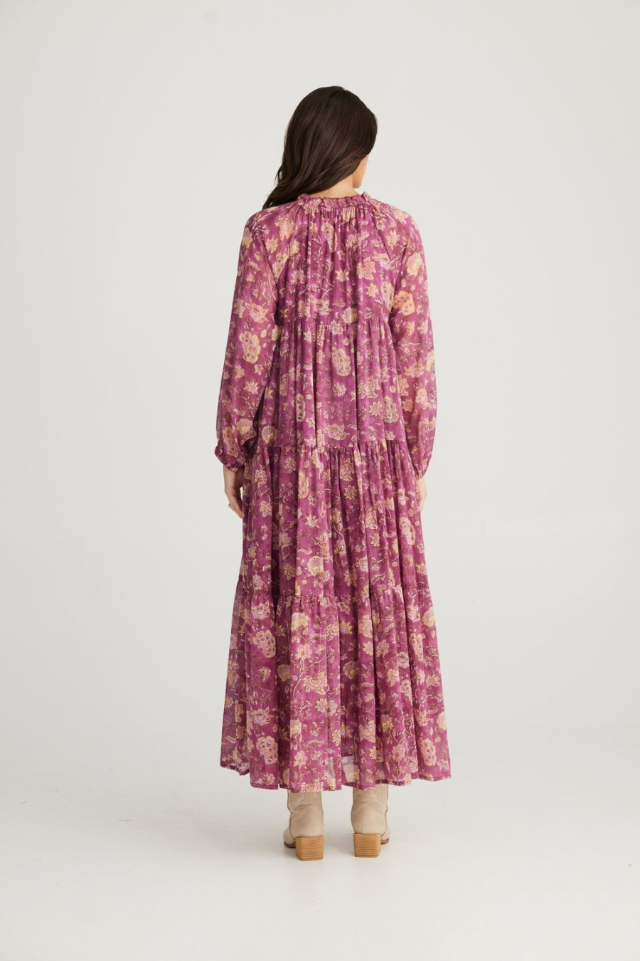 Dresses | Talisman Damascus Dress - Orchid Haze