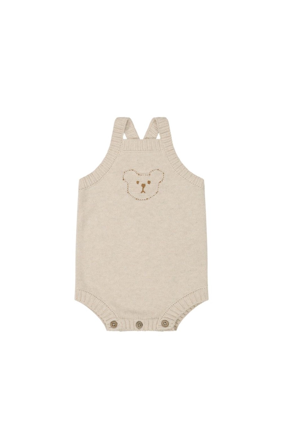 Jamie Kay | Jamie Kay Ethan Playsuit - Oatmeal Marle