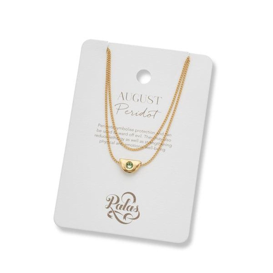 Jewellery | Palas August Peridot Birthstone Necklace