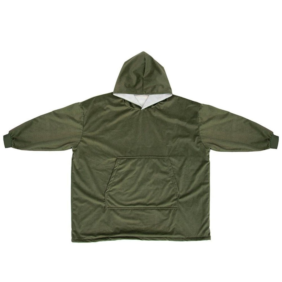 Sleepwear & Robes | Bambury Cordy Blanket Hoodie - Olive