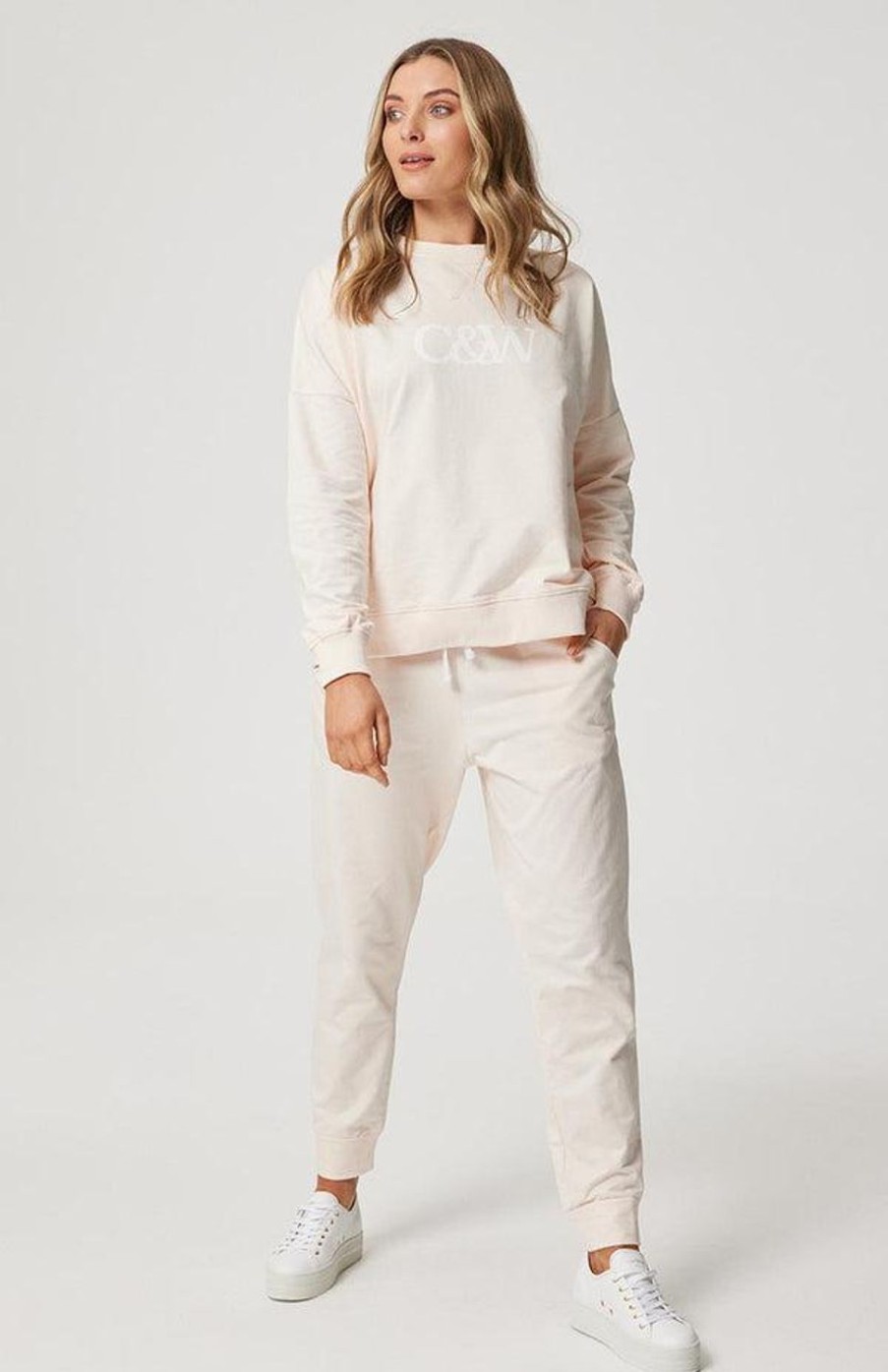 Knitwear & Jumpers | Cartel & Willow Izzy Sweater - Chalk