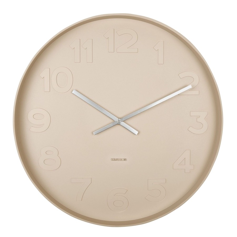 Wall Decor | Karlsson Mr Brown Wall Clock 51Cm