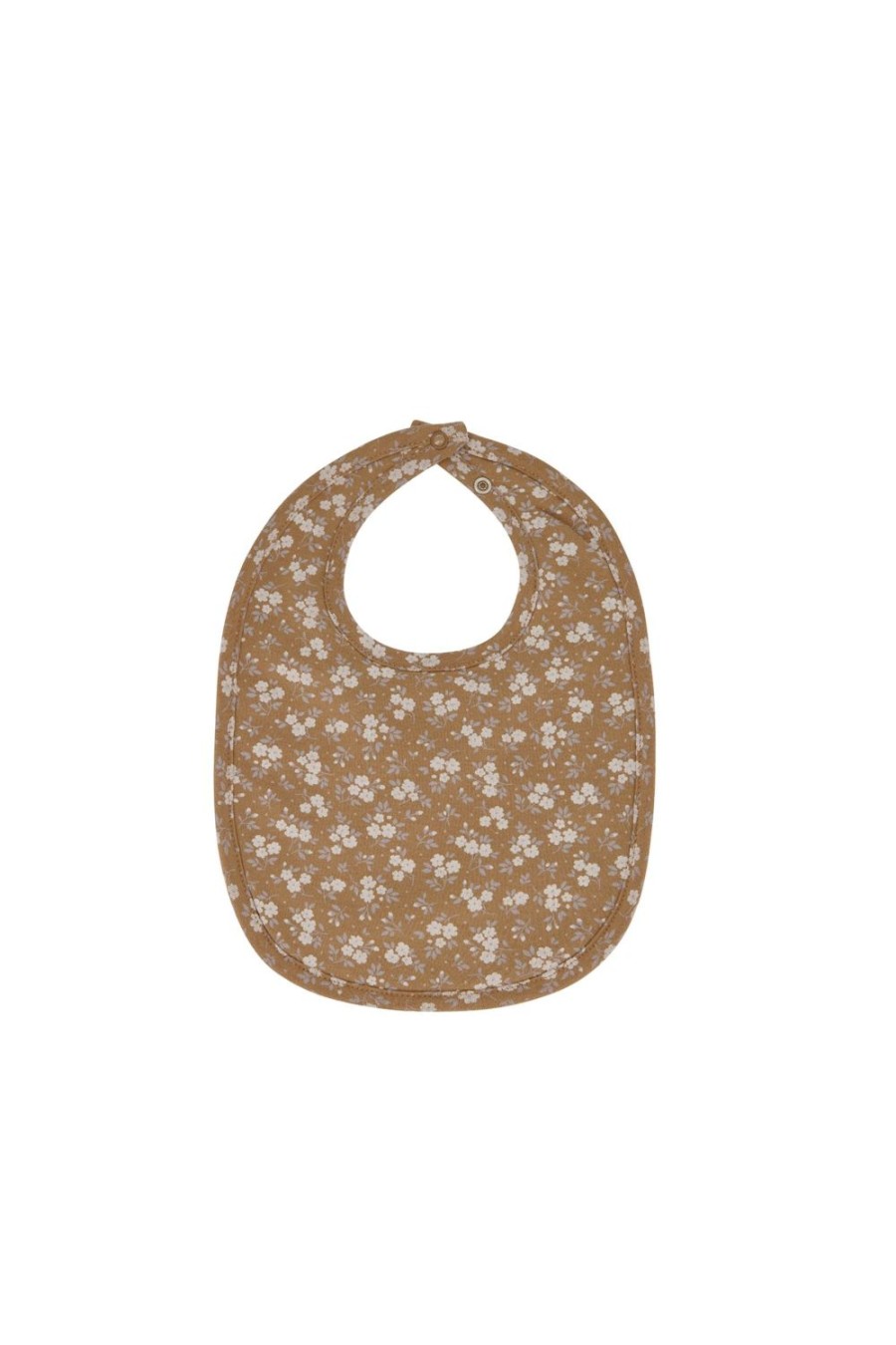 Clothing & Accessories | Jamie Kay Organic Cotton Bib - Rosalie Field Caramel