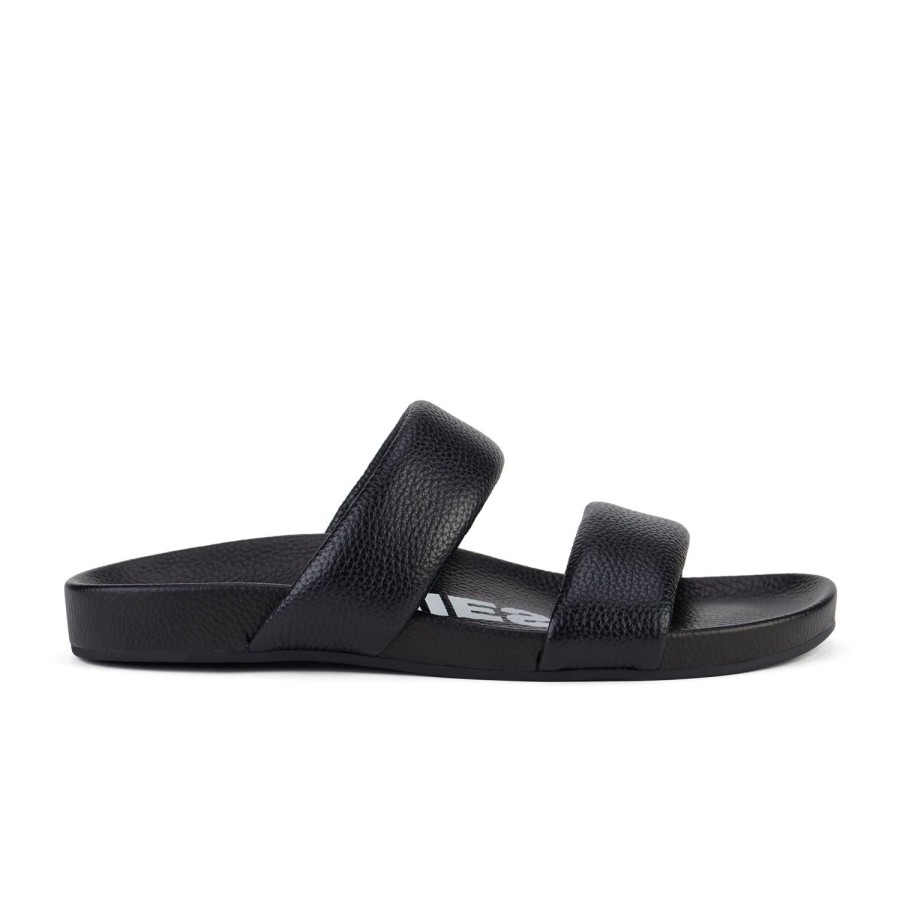 Footwear | Rollie Tide Strap Padded - Black Tumble