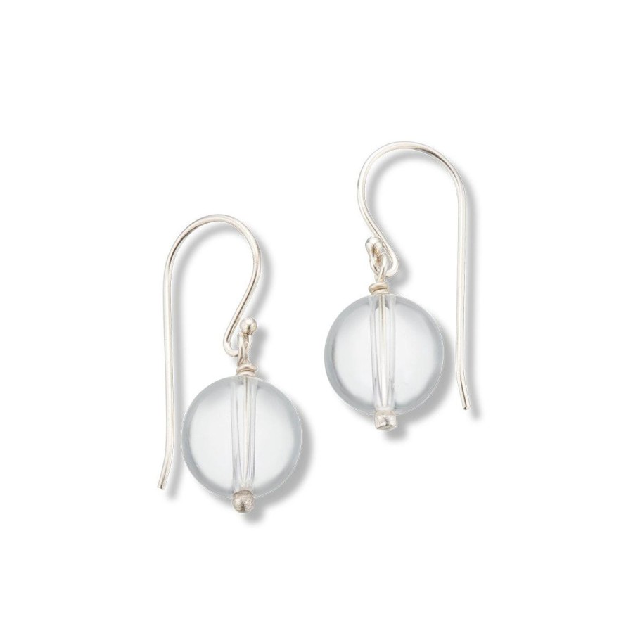 Jewellery | Palas Crystal Quartz Healing Gem Earrings