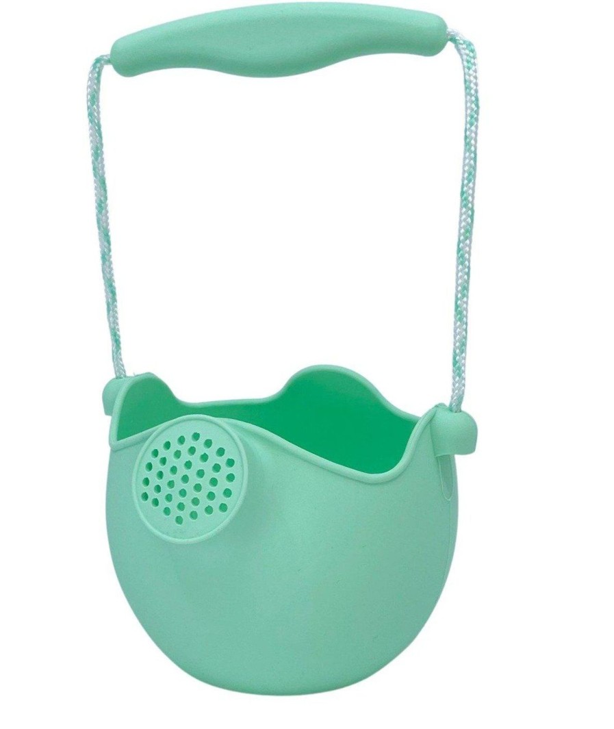 Toys | Scrunch Scrunch Watering Can - Light Dusty Green