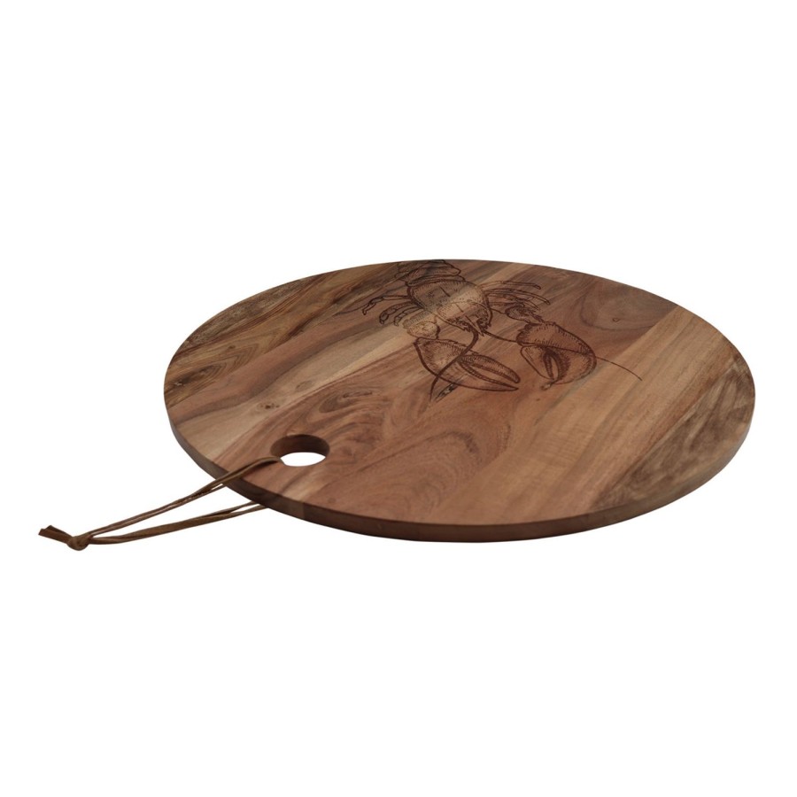 Dining & Entertaining | Madras Link Coastal Lobster Round Acacia Platter