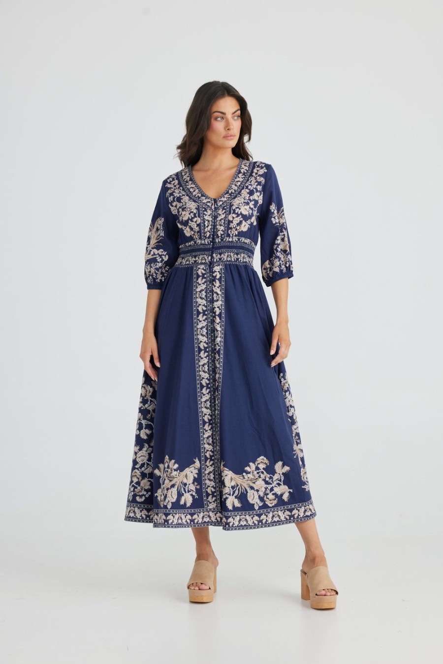 Dresses | Talisman Halo Dress - Empress Indigo