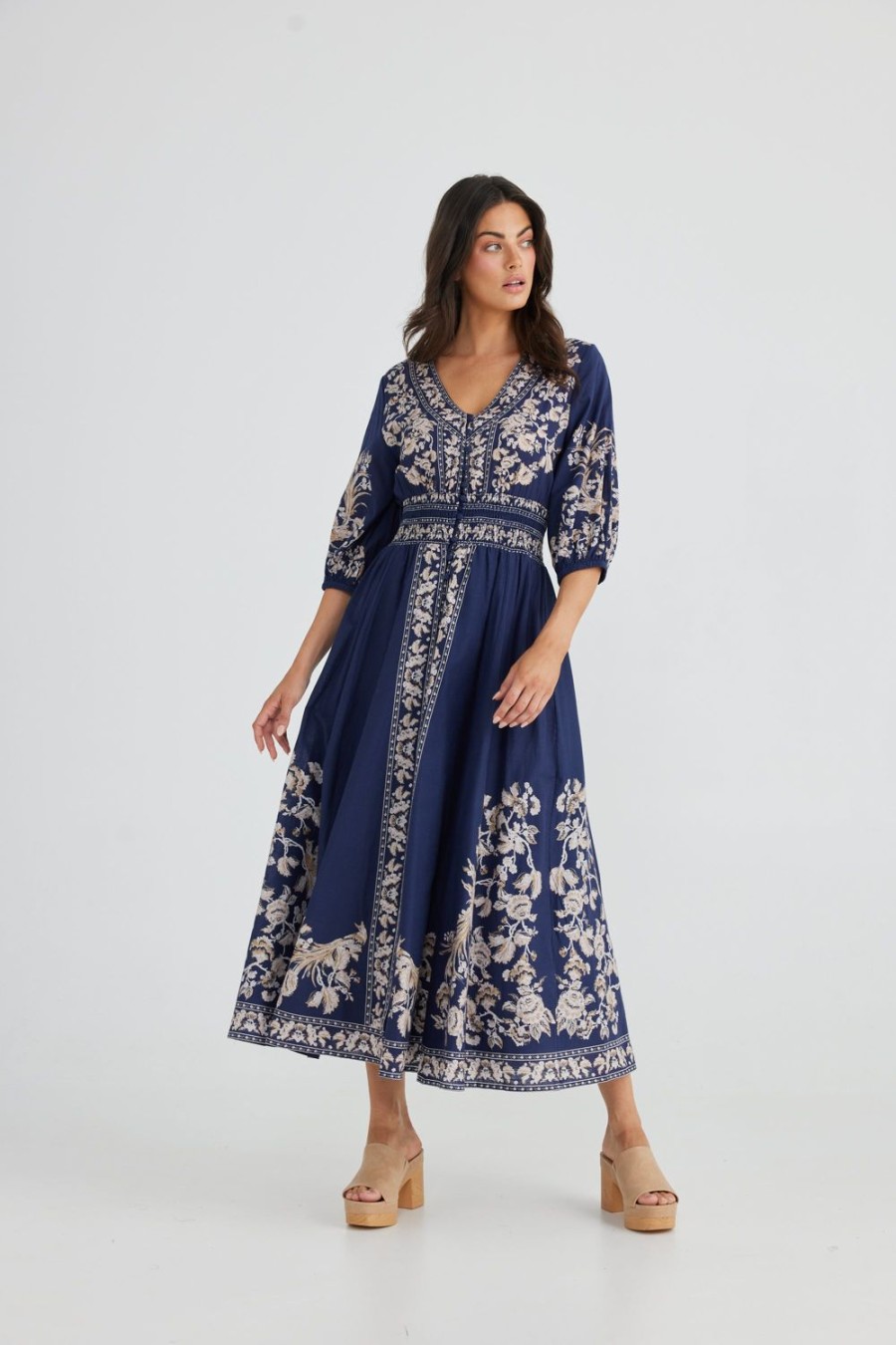 Dresses | Talisman Halo Dress - Empress Indigo