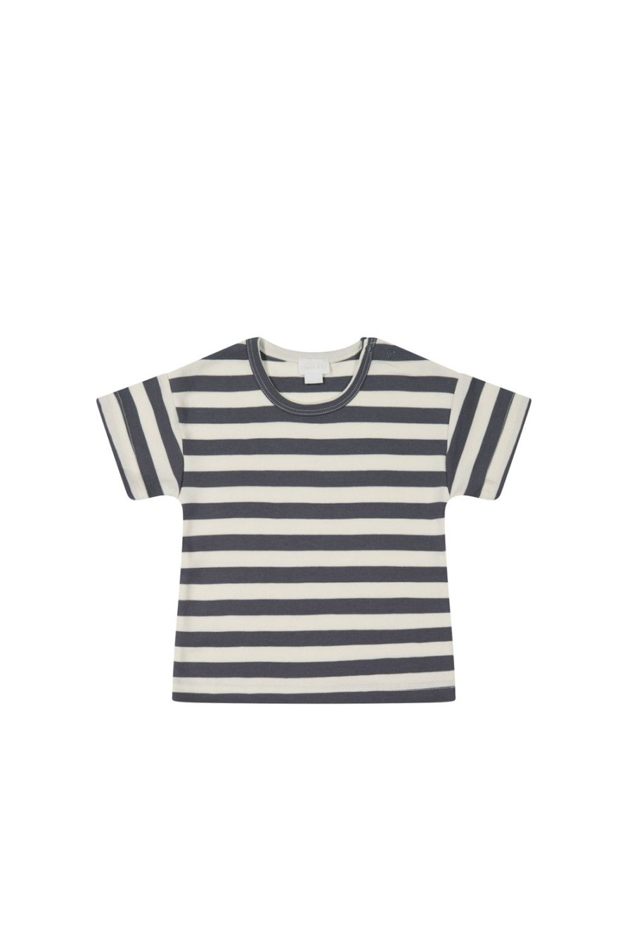 Clothing & Accessories | Jamie Kay Pima Cotton Hunter Tee - Lava/Tofu Stripe