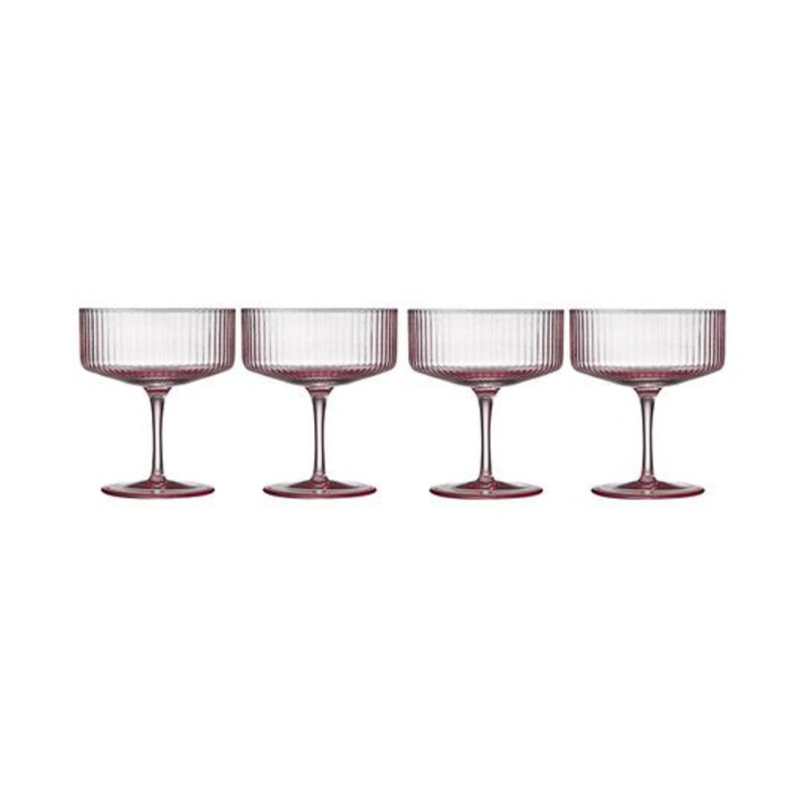 Dining & Entertaining | Tempa Esme Blush Cocktail Glass - Set Of 4