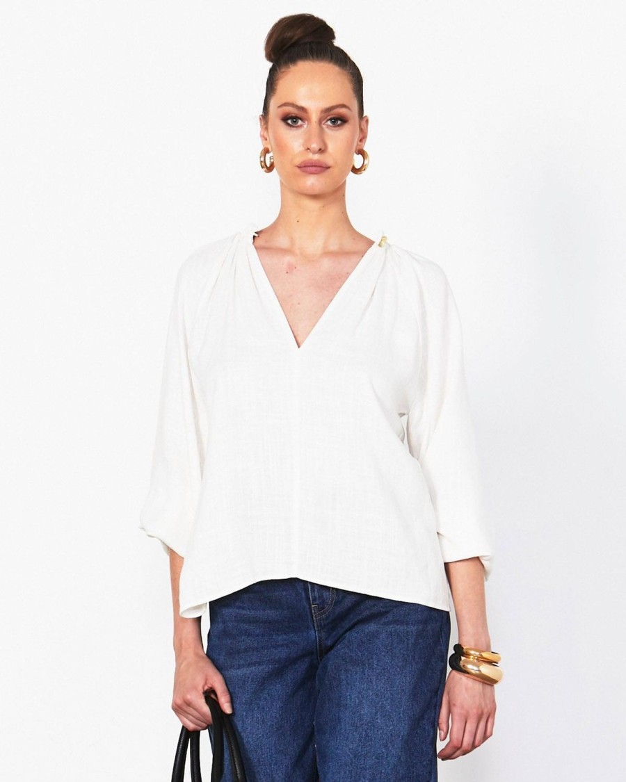 Tops | Fate + Becker Spanish Harlem Top - White