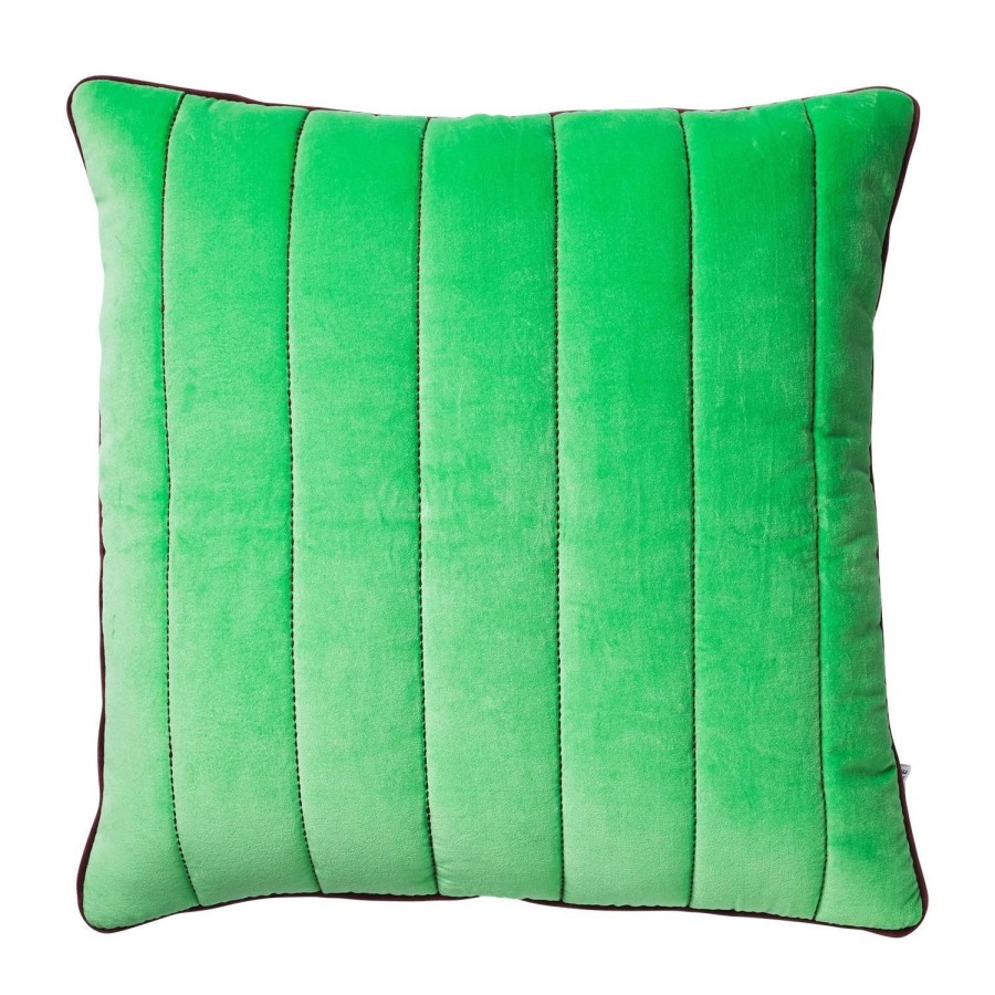 Soft Furnishings | Sage & Clare Fia Velvet Sham - Pea