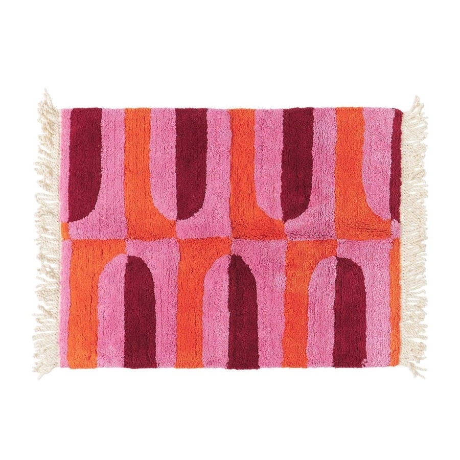 Soft Furnishings | Sage & Clare Redondo Bath Mat - Dahlia