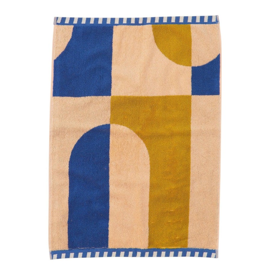 Soft Furnishings | Sage & Clare Redondo Hand Towel - Turmeric