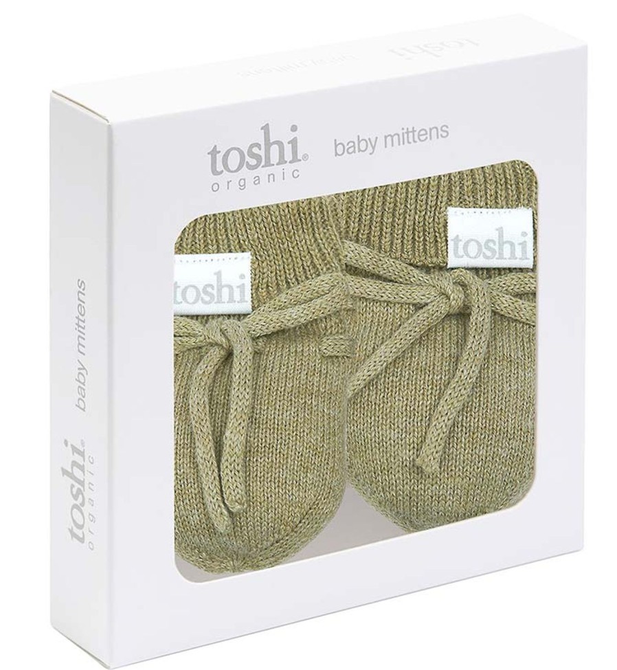 Clothing & Accessories | Toshi Organic Mittens Marley Olive