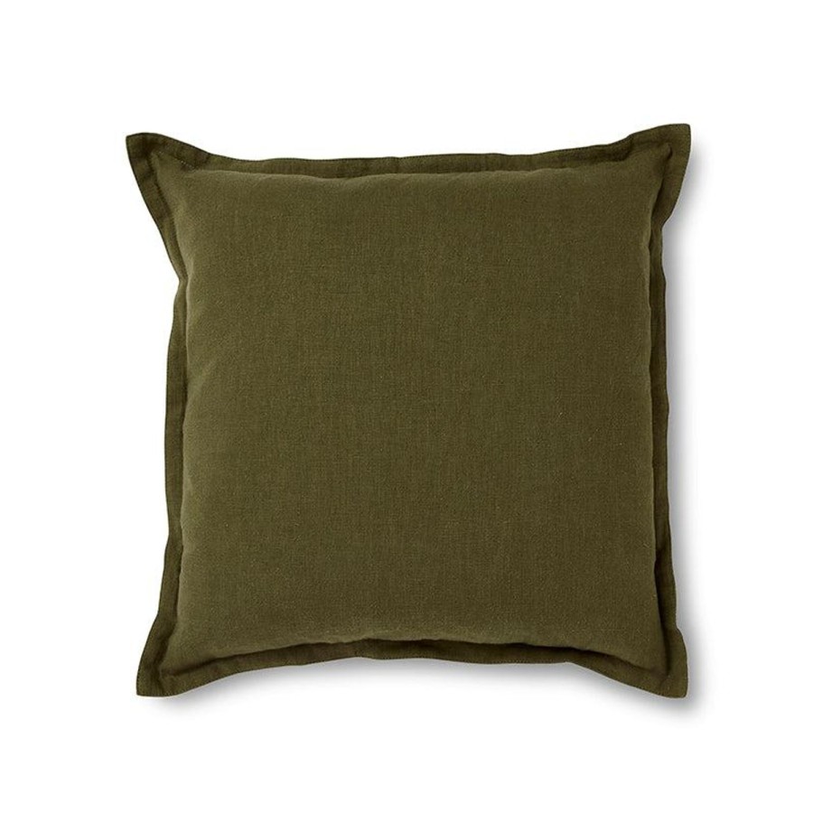 Soft Furnishings | Madras Link Perry Olive Green Cushion 50X50Cm