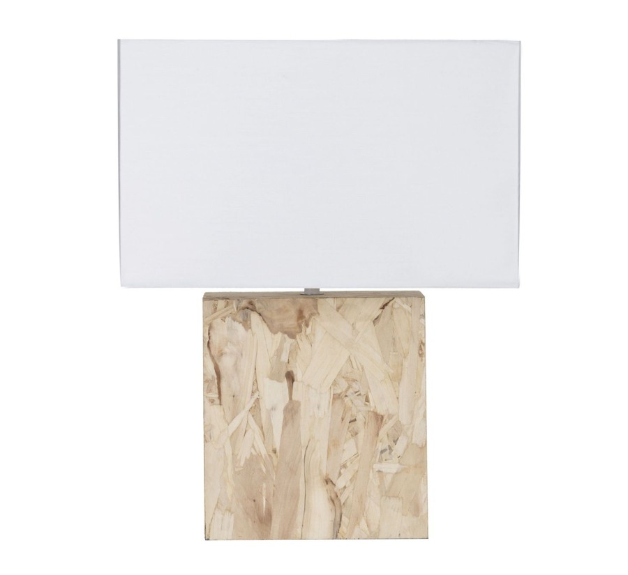 Lighting | Amalfi Into The Woods Table Lamp - Natural/White