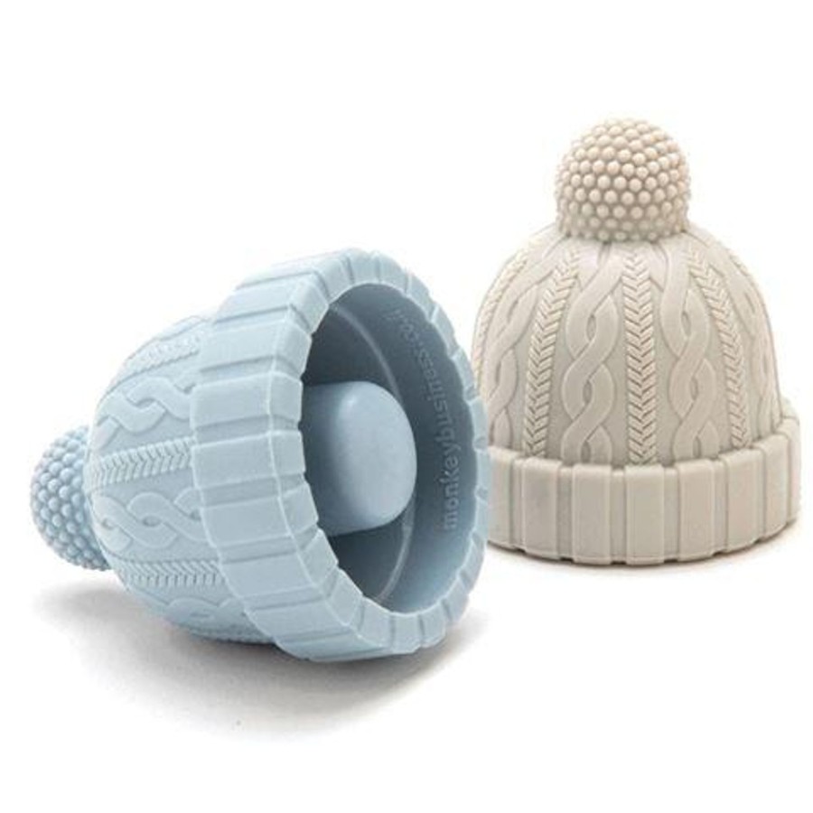 Fun & Games | MonNew Business Beanie Bottle Stopper - Blue/Grey