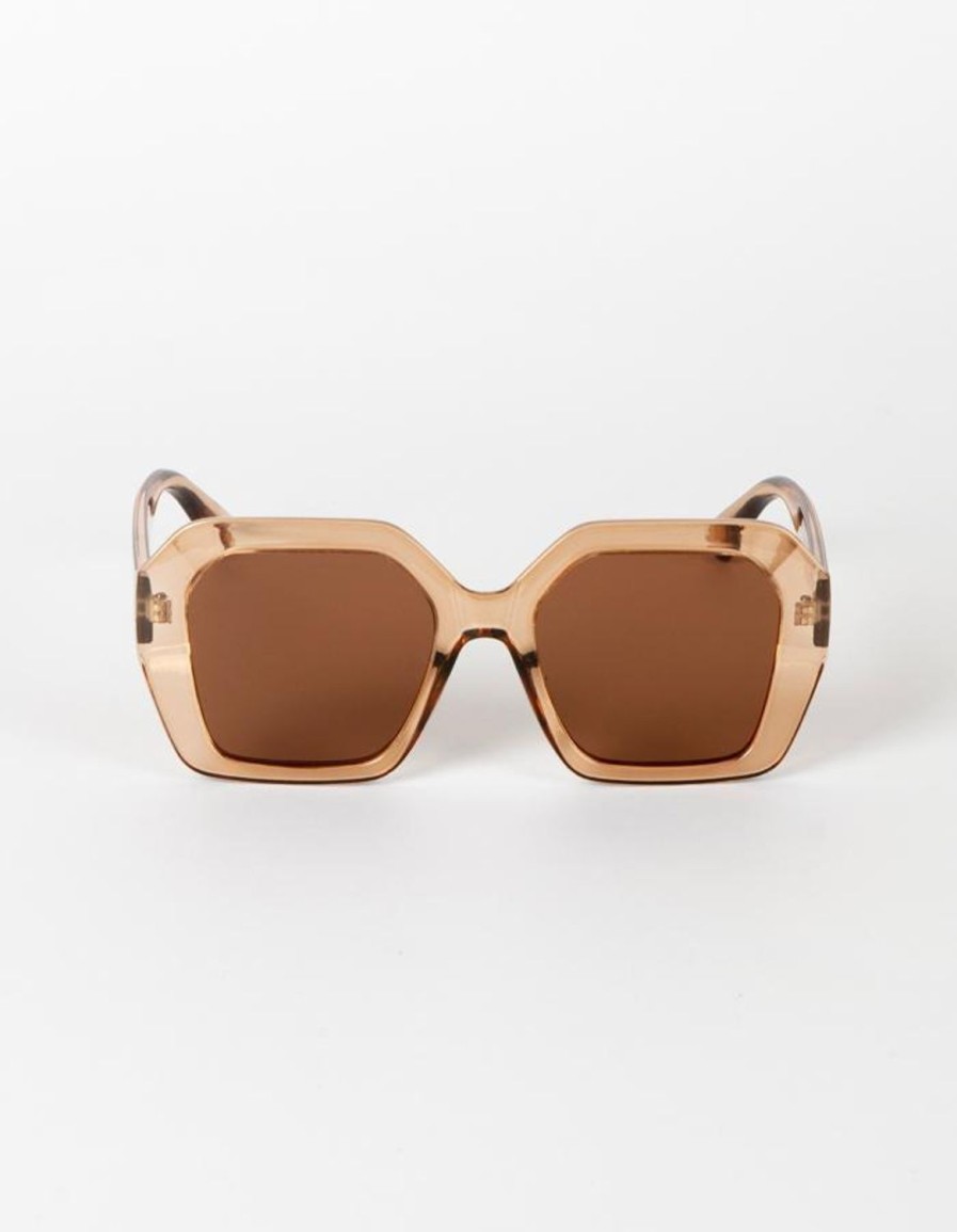 Headwear & Sunglasses | Stella & Gemma Hurley Sunglasses - Translucent Brown